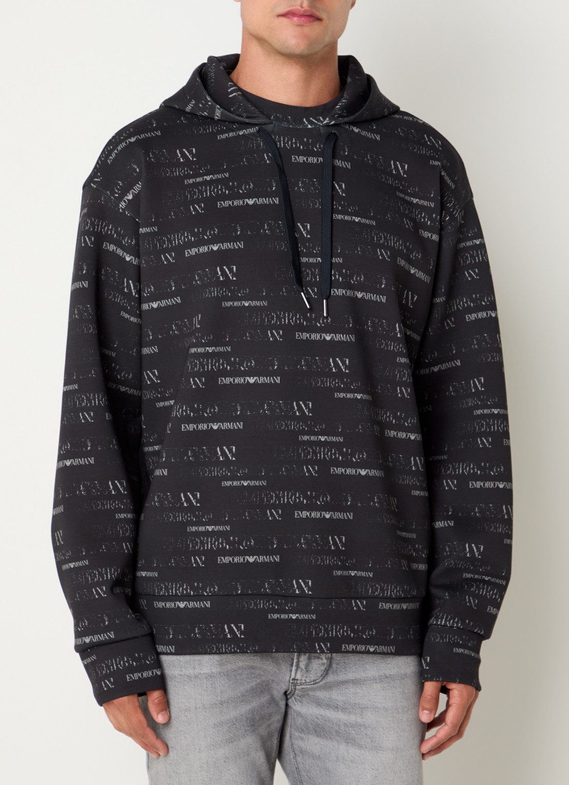Armani Trainingspak met logo en steekzakken - detail 4 steenrood
