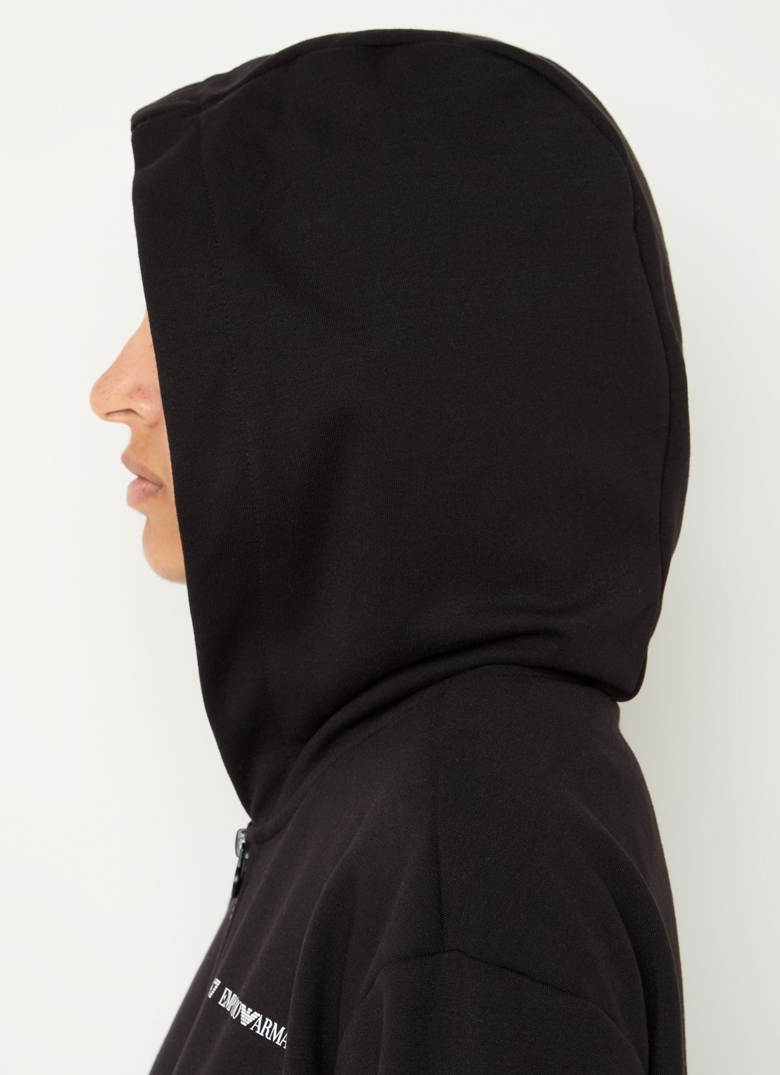 Armani Trainingspak met logo - detail 4 zwart