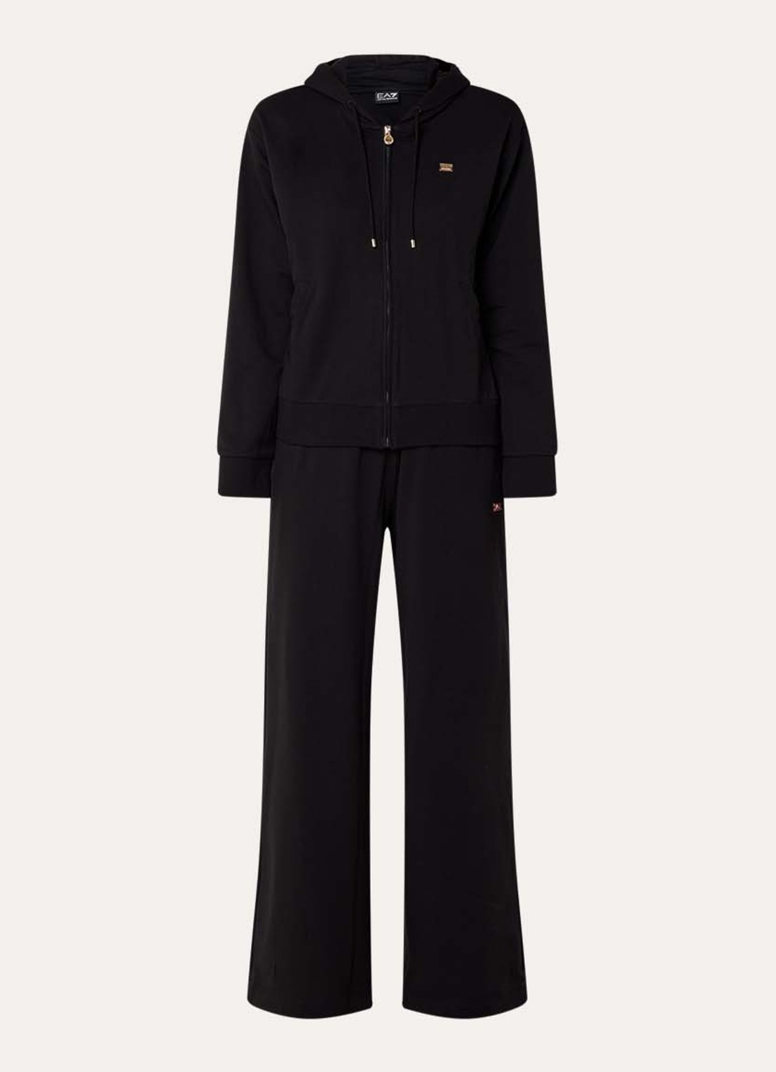 Armani Trainingspak met logo - voorkant 2 zwart