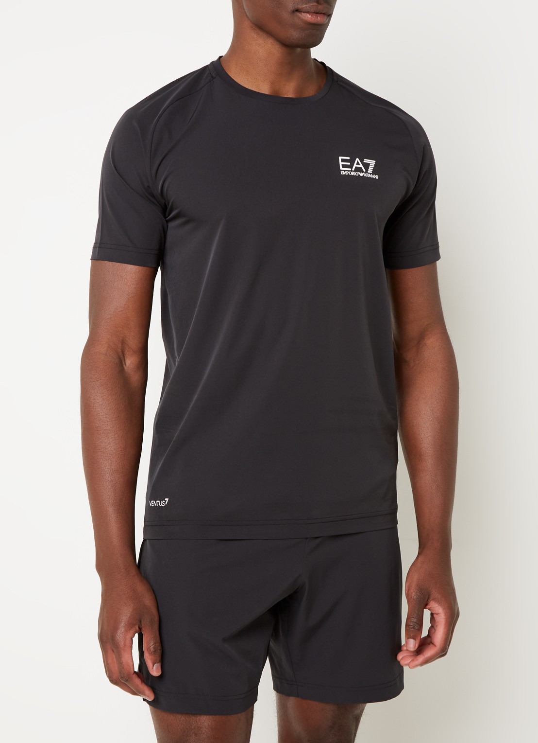 Armani Trainingspak met logoprint - detail 2 zwart