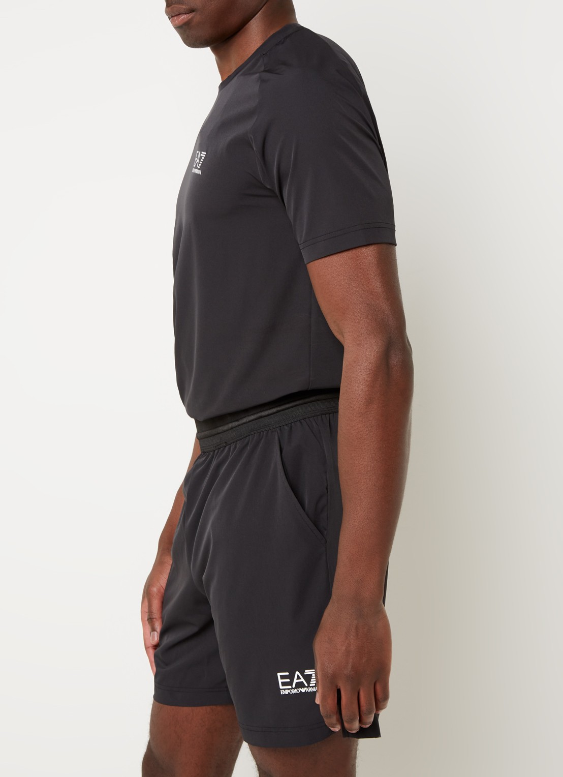 Armani Trainingspak met logoprint - detail 3 zwart