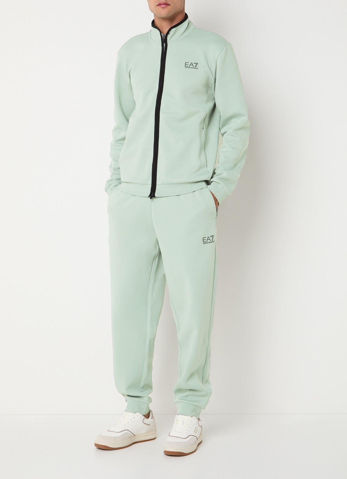 Armani Trainingspak met logoprint - detail 2 mint