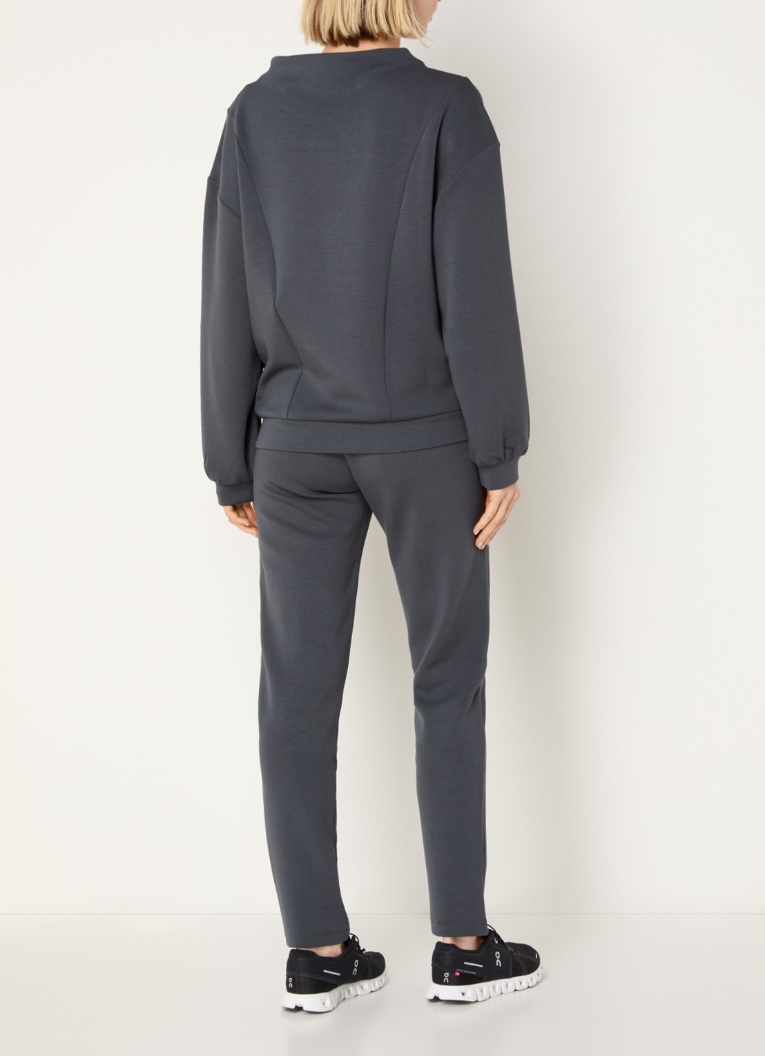 Armani Trainingspak met steekzakken - achterkant 4 donkergrijs