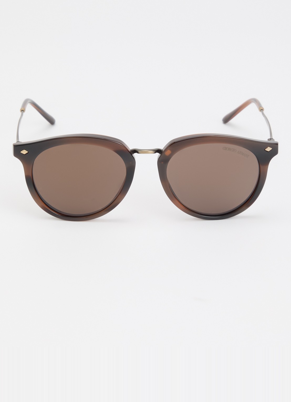 Armani Wayfarer zonnebril AR6191 - detail bruin