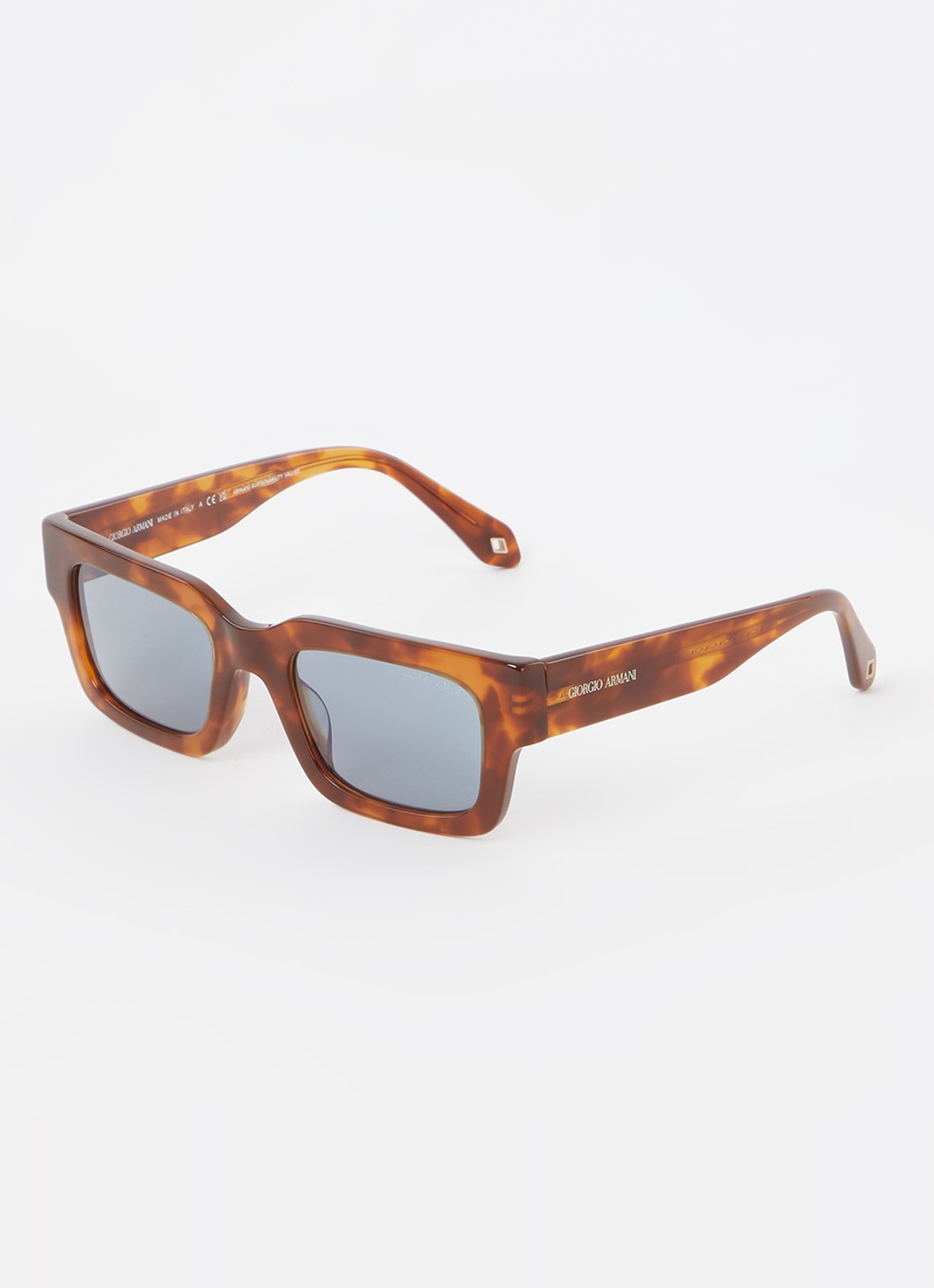 Armani Wayfarer zonnebril AR8184U - voorkant lichtbruin