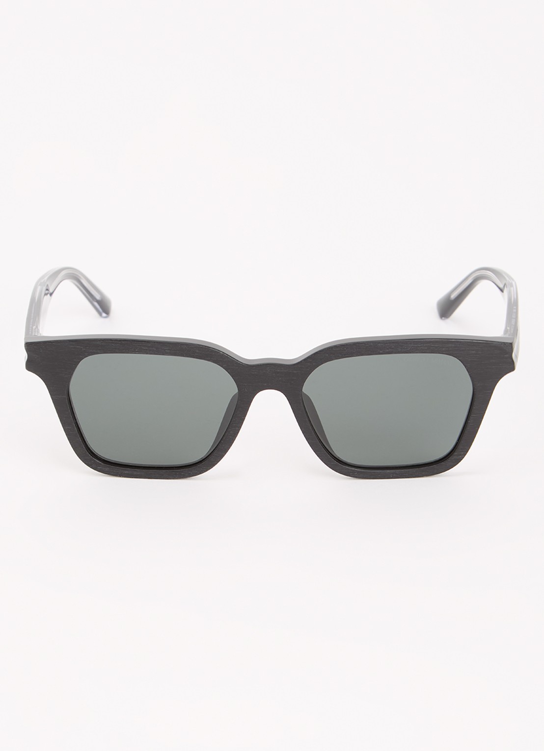 Armani Wayfarer zonnebril AR8251U - detail zwart