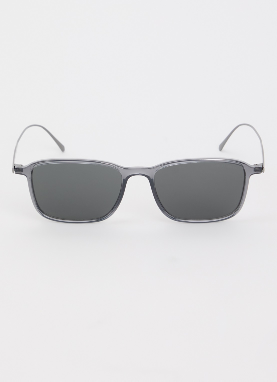 Armani Wayfarer zonnebril AR8264U - detail grijs