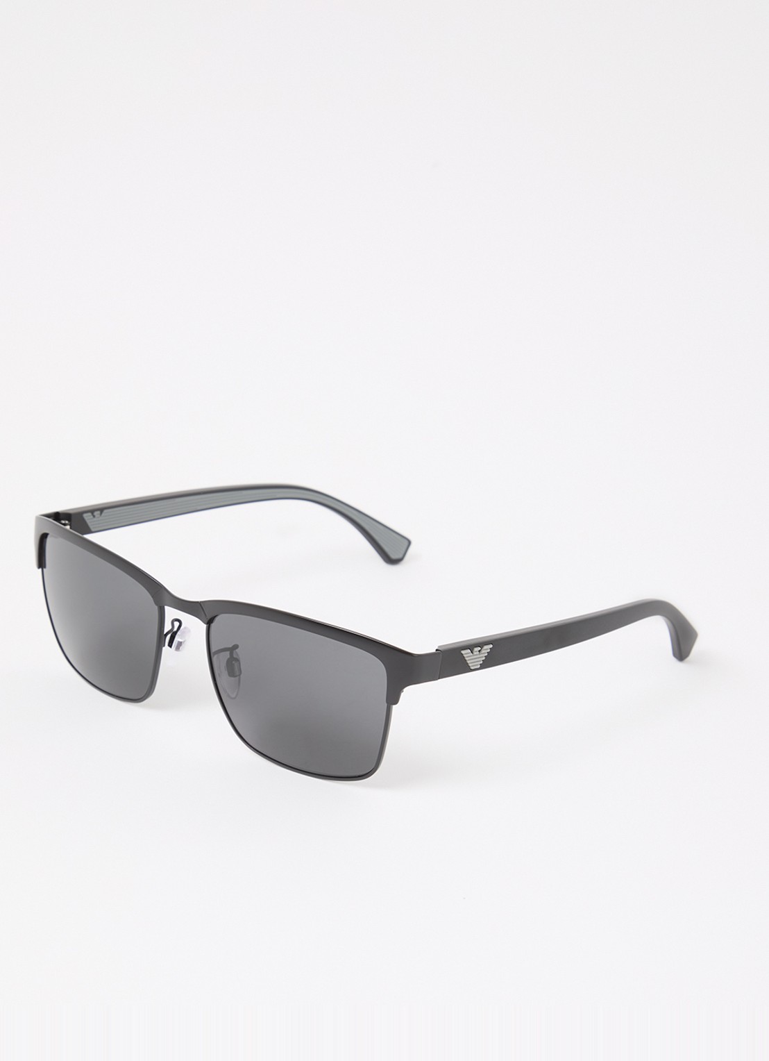 Armani Wayfarer zonnebril EA2087  - voorkant zwart