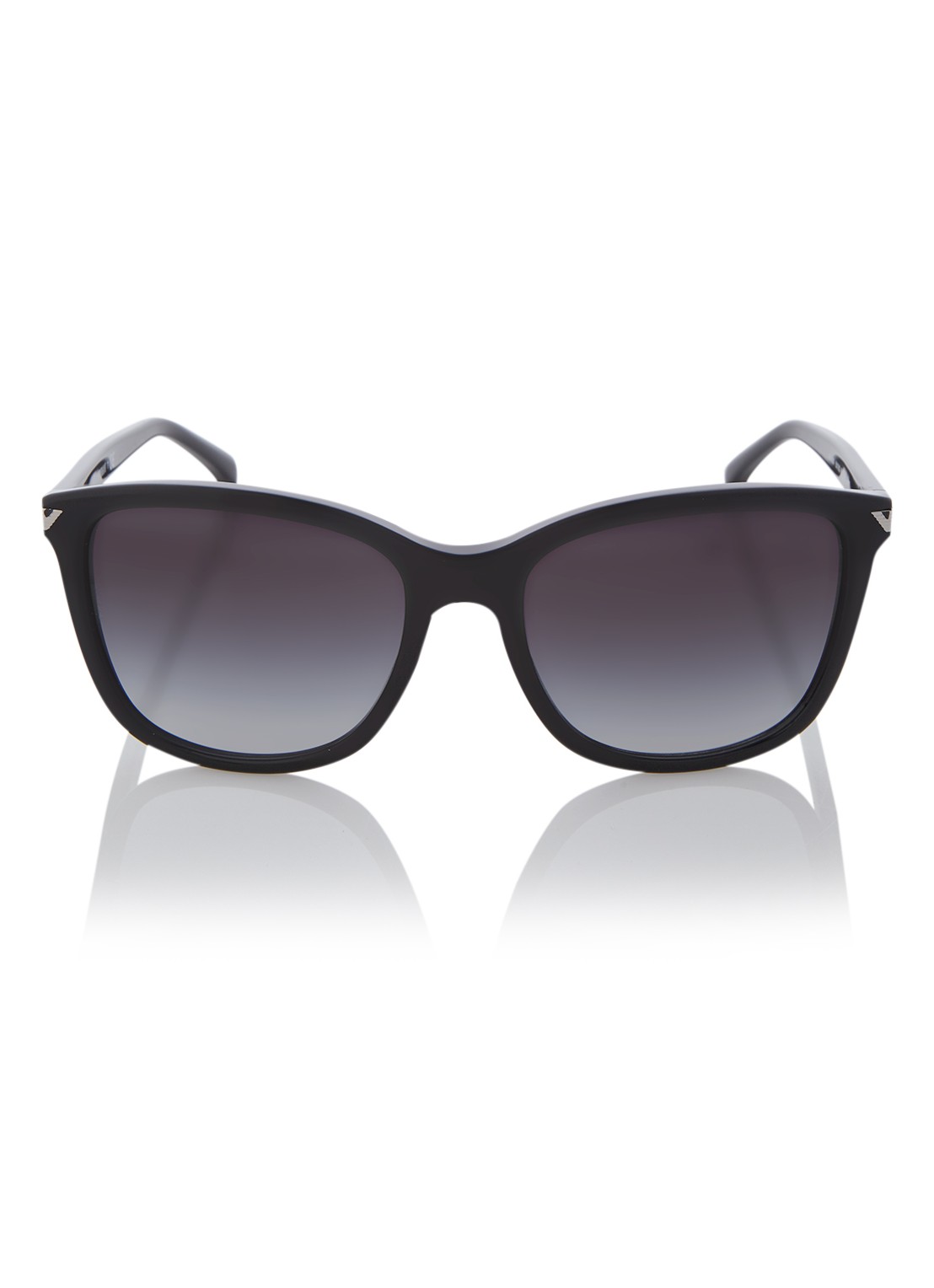 Armani Wayfarer zonnebril EA4060 - voorkant 2 zwart