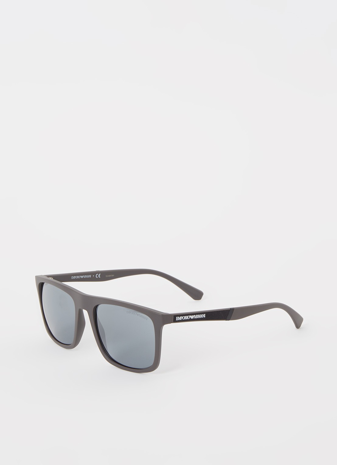 Armani Wayfarer zonnebril EA4097  - voorkant donkergrijs