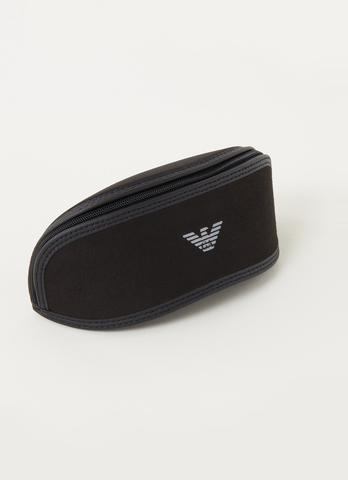 Armani Wayfarer zonnebril EA4203U - detail 2 donkerbruin