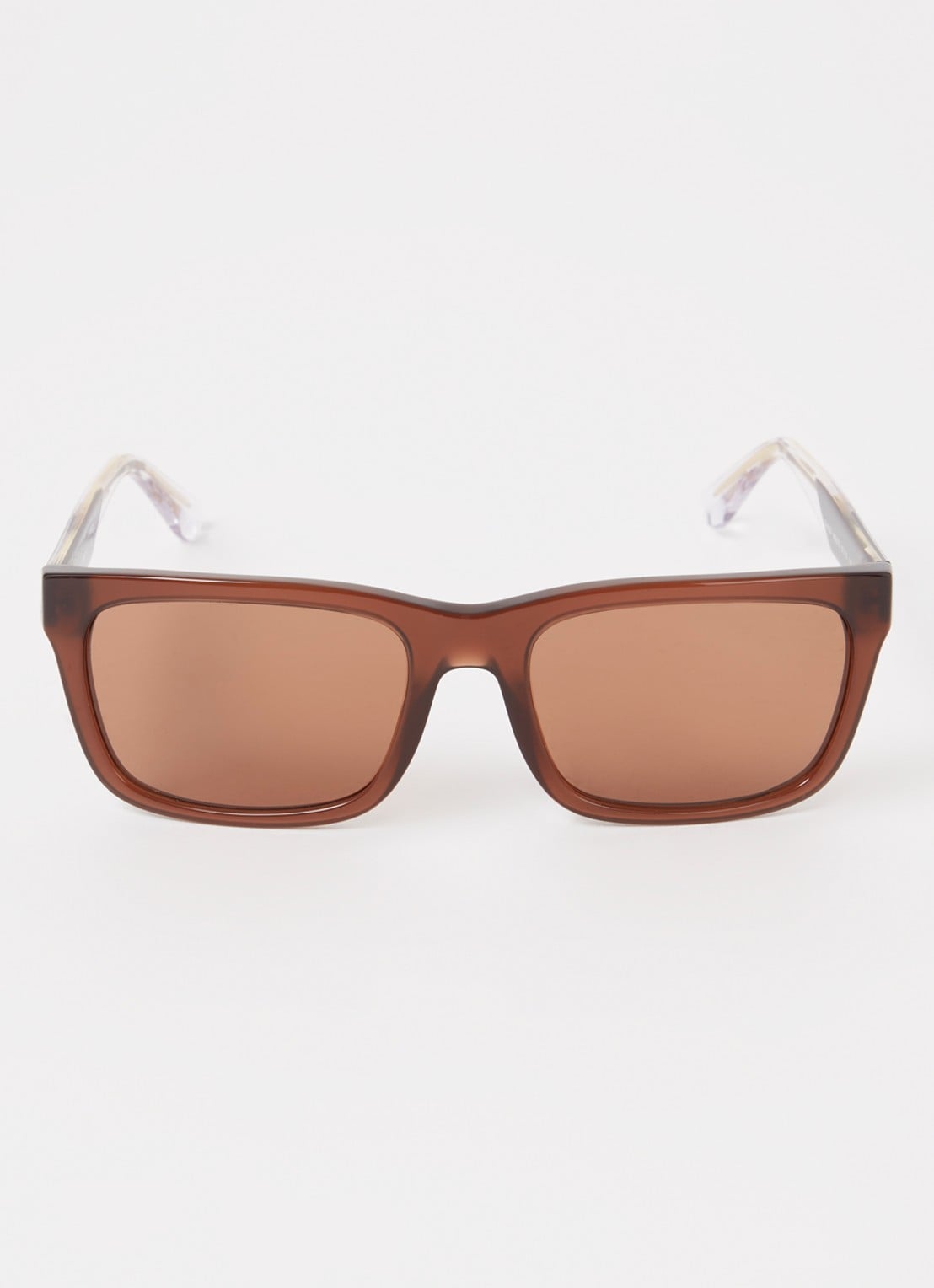 Armani Wayfarer zonnebril EA4224 - detail bruin