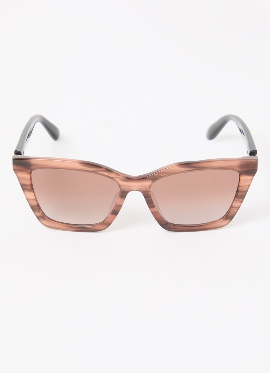 Armani Wayfarer zonnebril EA4250U - detail bruin