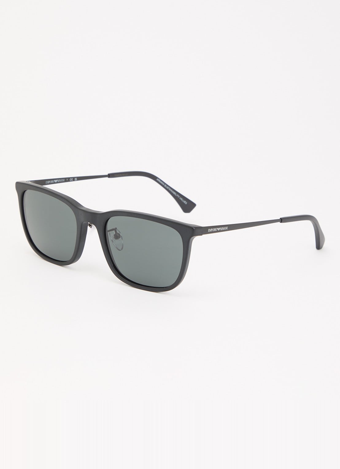Armani Wayfarer zonnebril EA4275D - voorkant 4 zwart