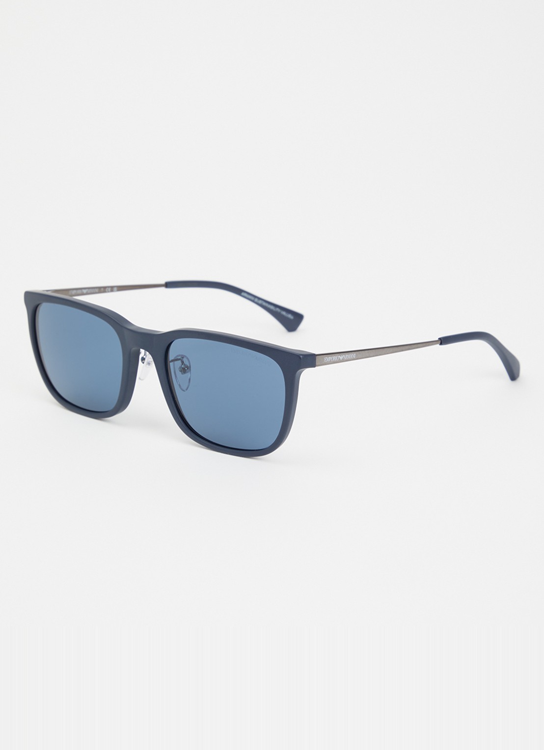Armani Wayfarer zonnebril EA4275D - voorkant 4 donkerblauw