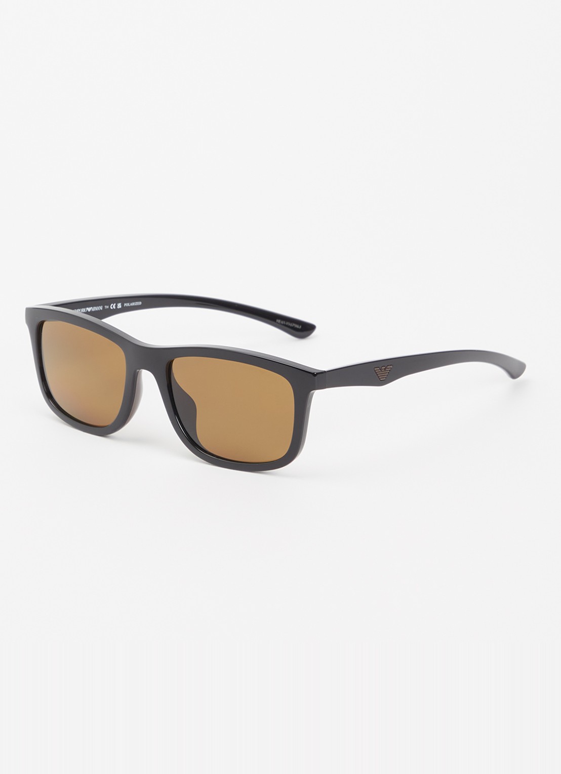 Armani Wayfarer zonnebril EA4277U - voorkant zwart
