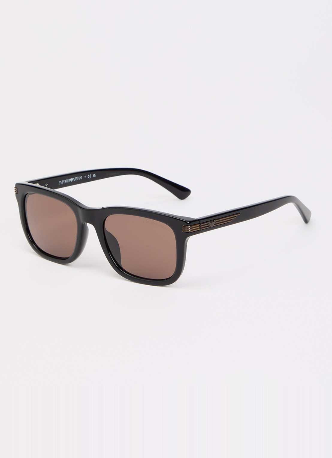 Armani Wayfarer zonnebril EA4282U - voorkant 4 zwart