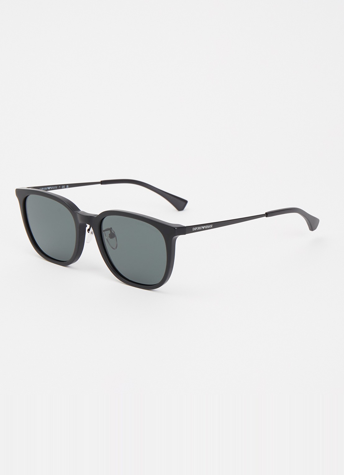 Armani Wayfarer zonnebril EA4286D - voorkant zwart