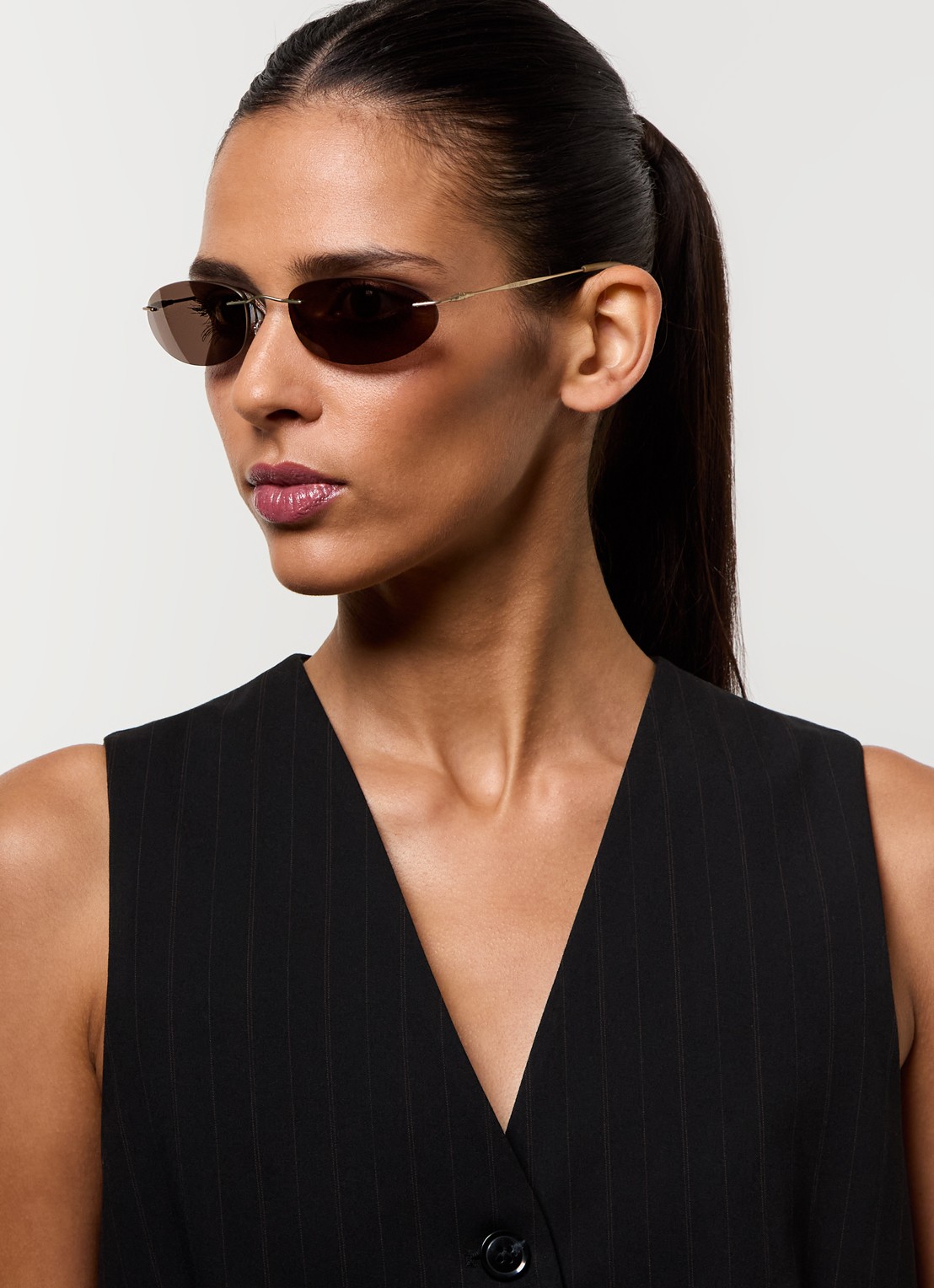 Armani Zonnebril AR1508M - voorkant 5 goud