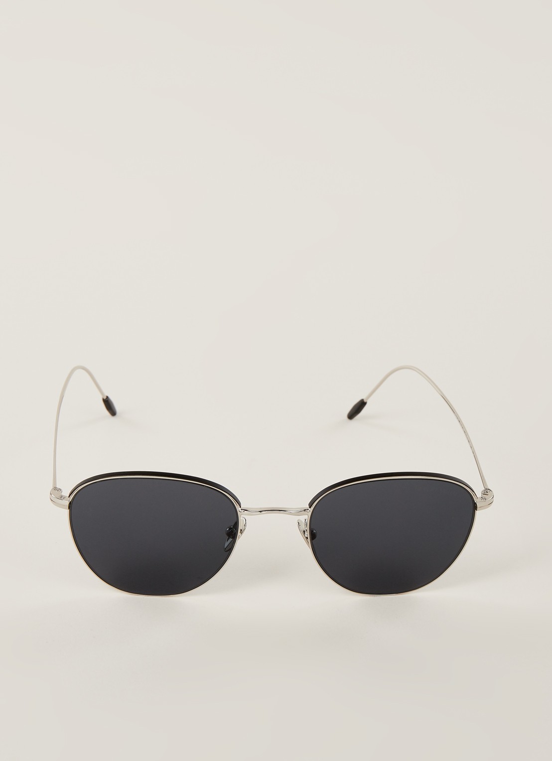 Armani Zonnebril AR6048 - voorkant 4 zilver