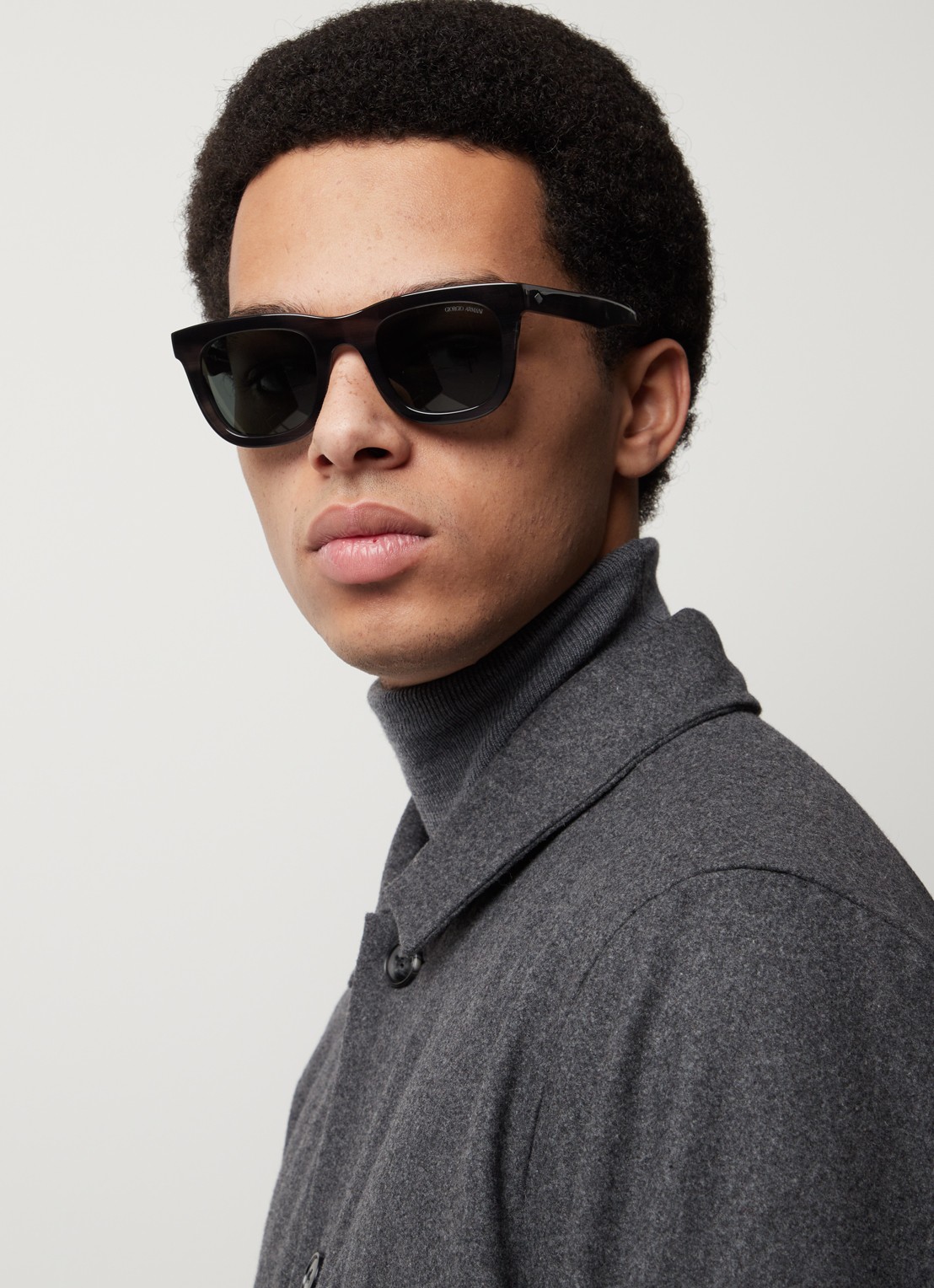 Armani Zonnebril AR8171 - voorkant 5 donkergrijs