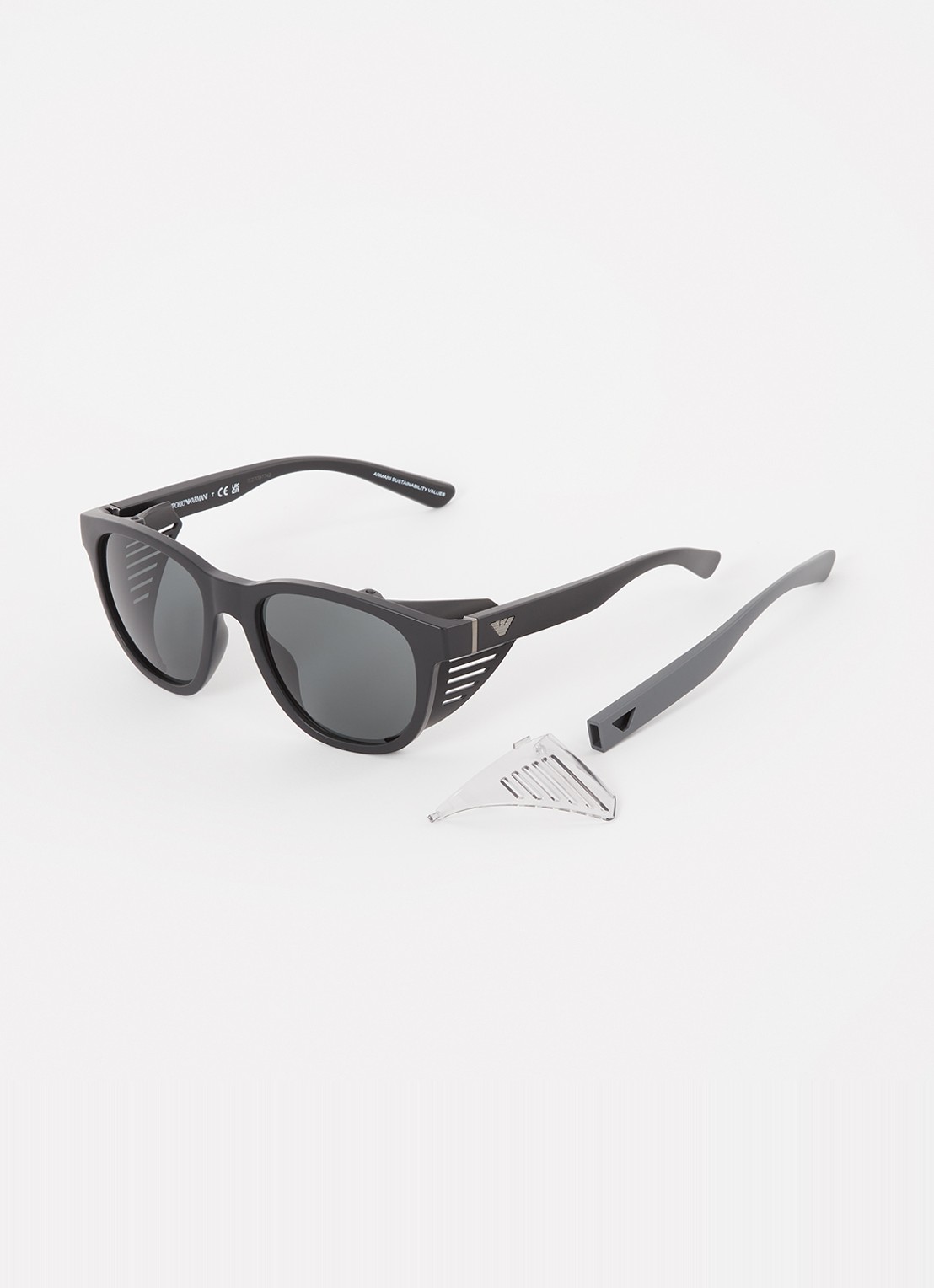 Armani Zonnebril EA4216U - voorkant zwart