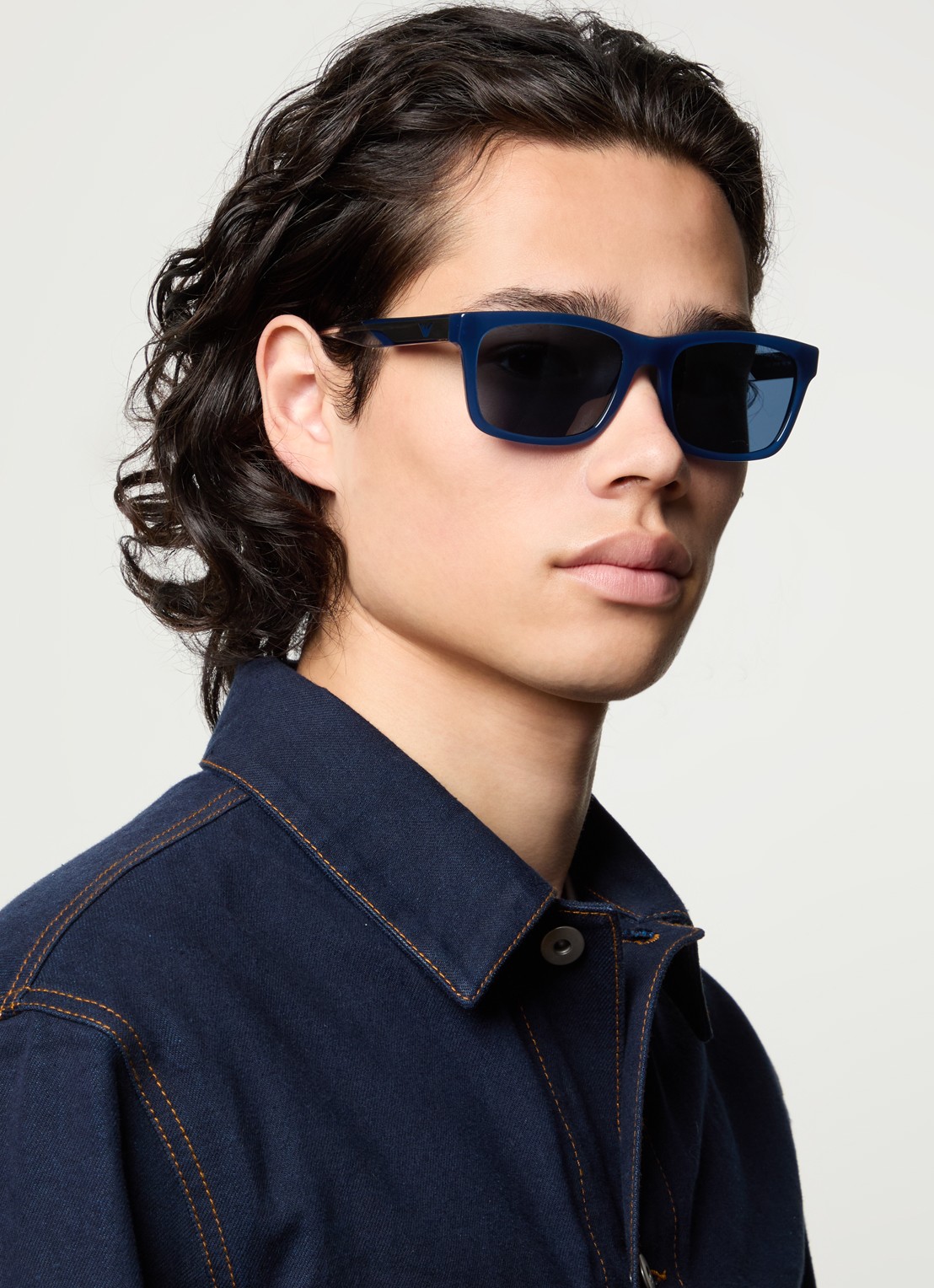 Armani Zonnebril EA4224 - voorkant 5 blauw