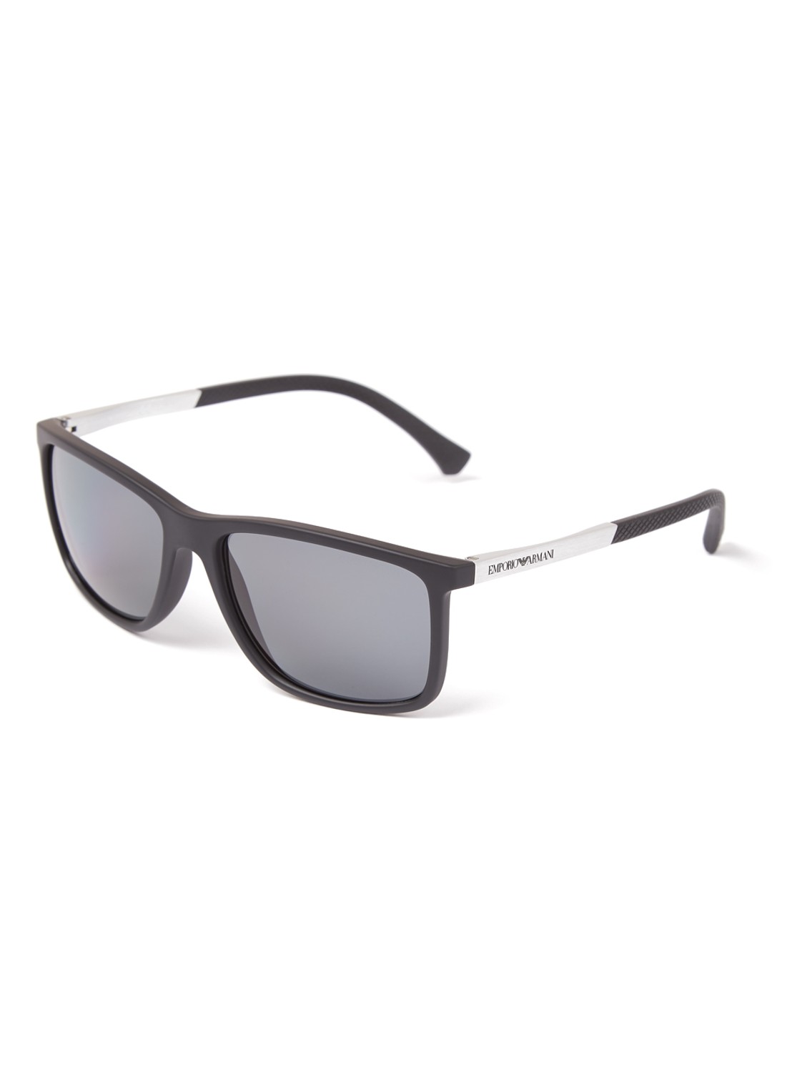 Armani Zonnebril gepolariseerd EA4058  - voorkant 4 zwart