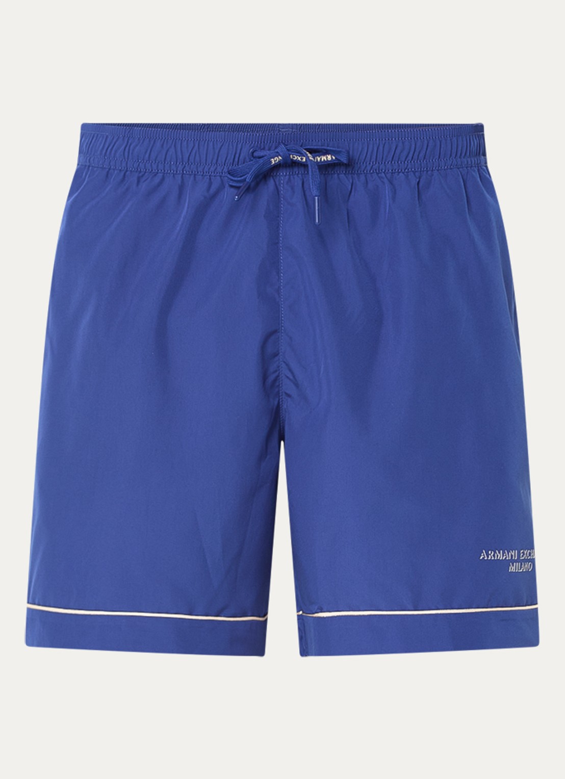 Armani Zwemshort met logo - voorkant 3 donkerblauw