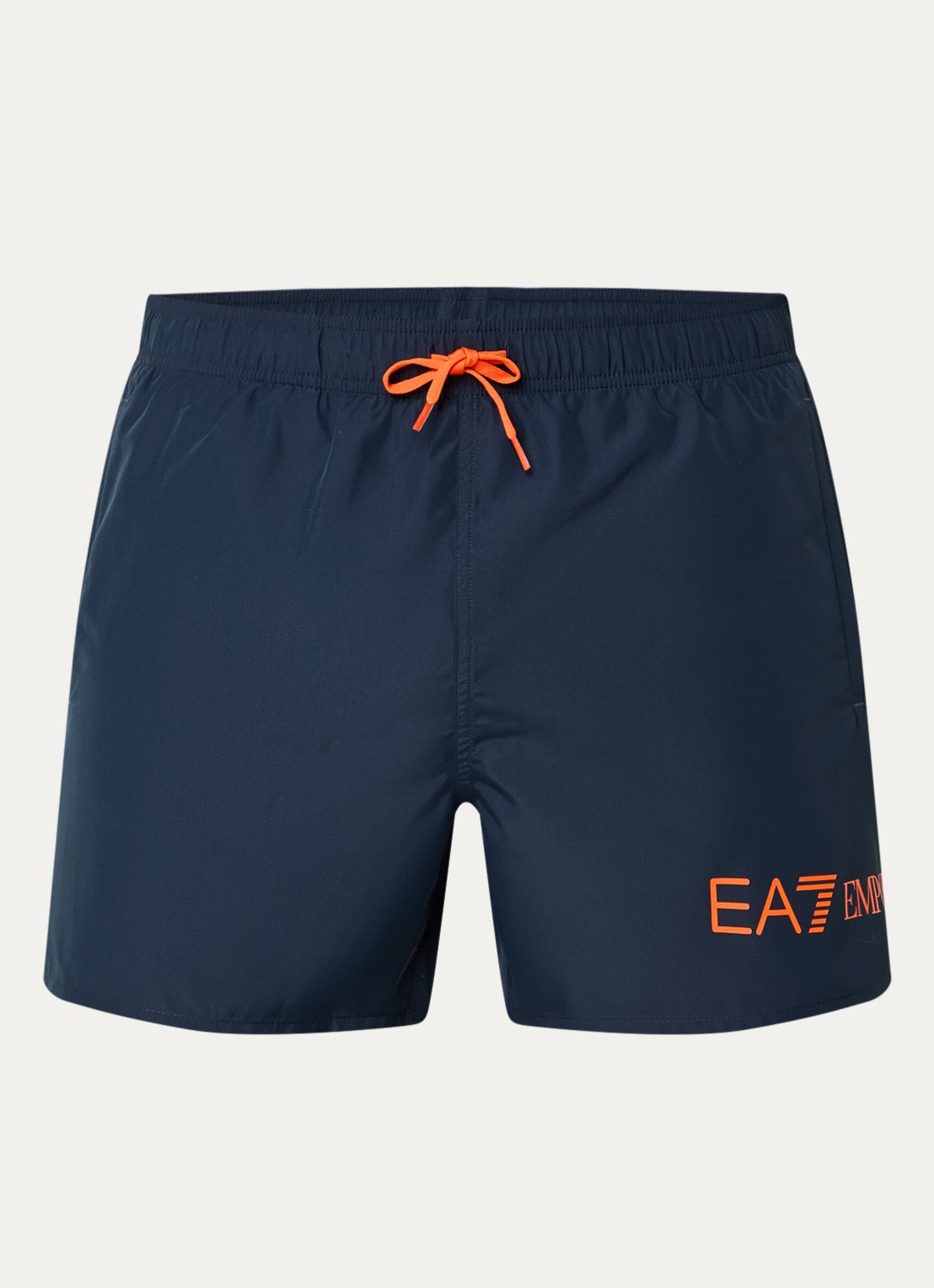 Armani Zwemshorts met logoprint  - voorkant 2 donkerblauw
