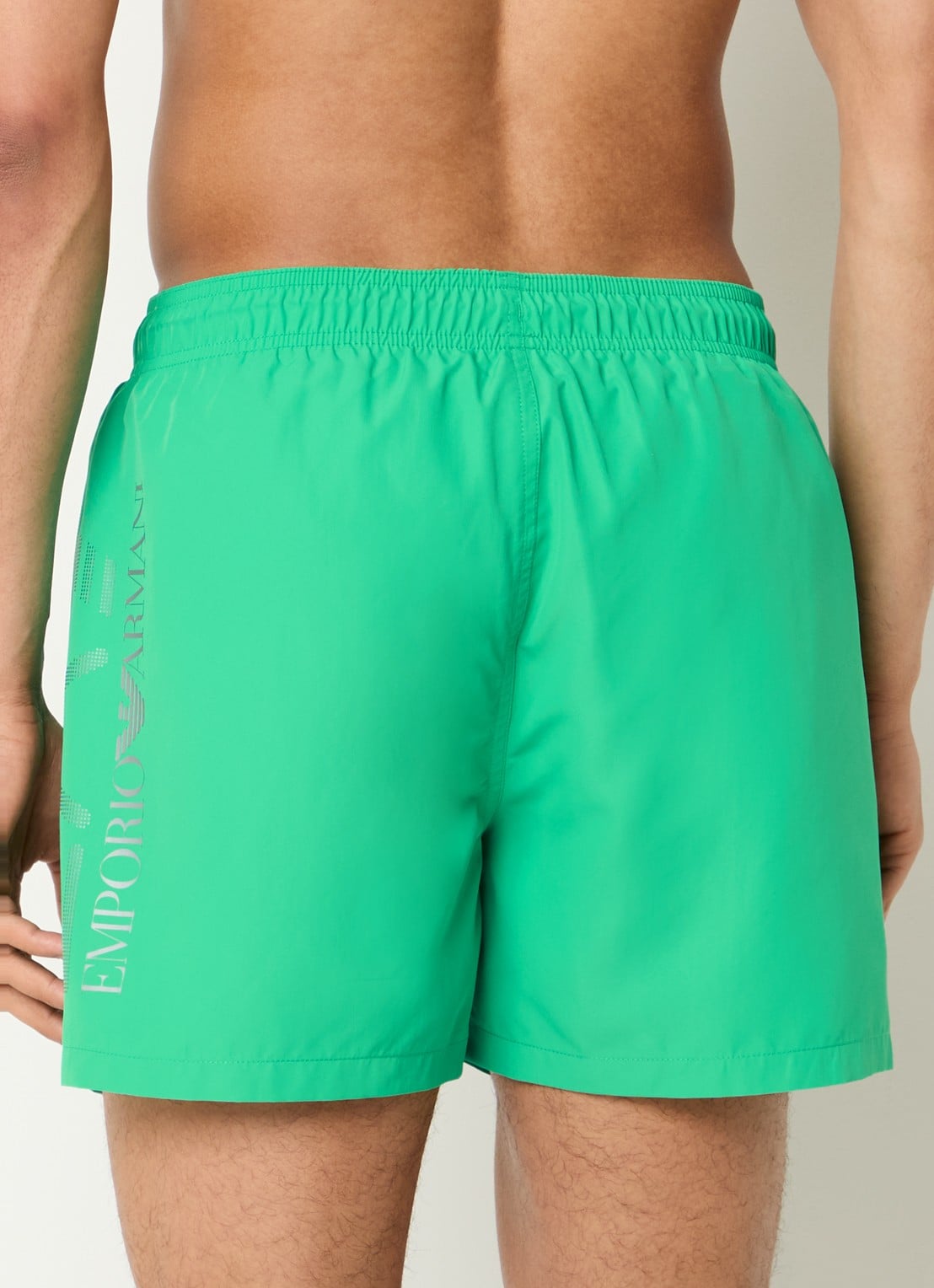 Armani Zwemshorts met logoprint - achterkant 2 groen