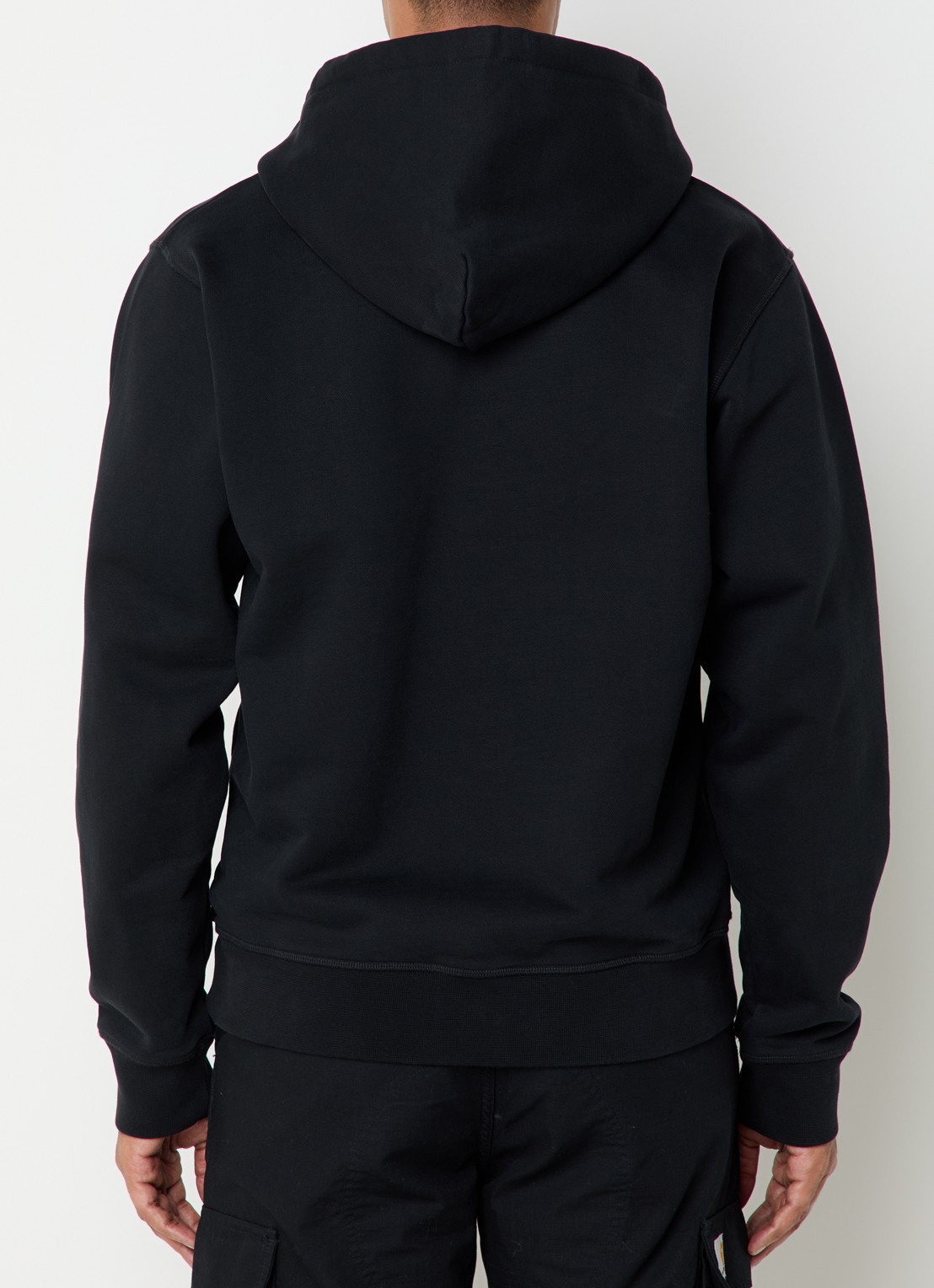 Arte Antwerp Heart hoodie met logo - achterkant 3 zwart