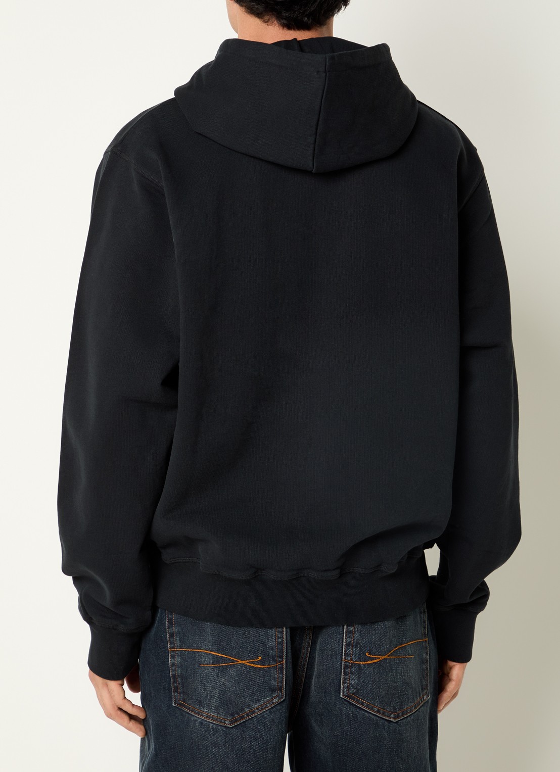 Arte Antwerp Heart hoodie met logo - achterkant zwart