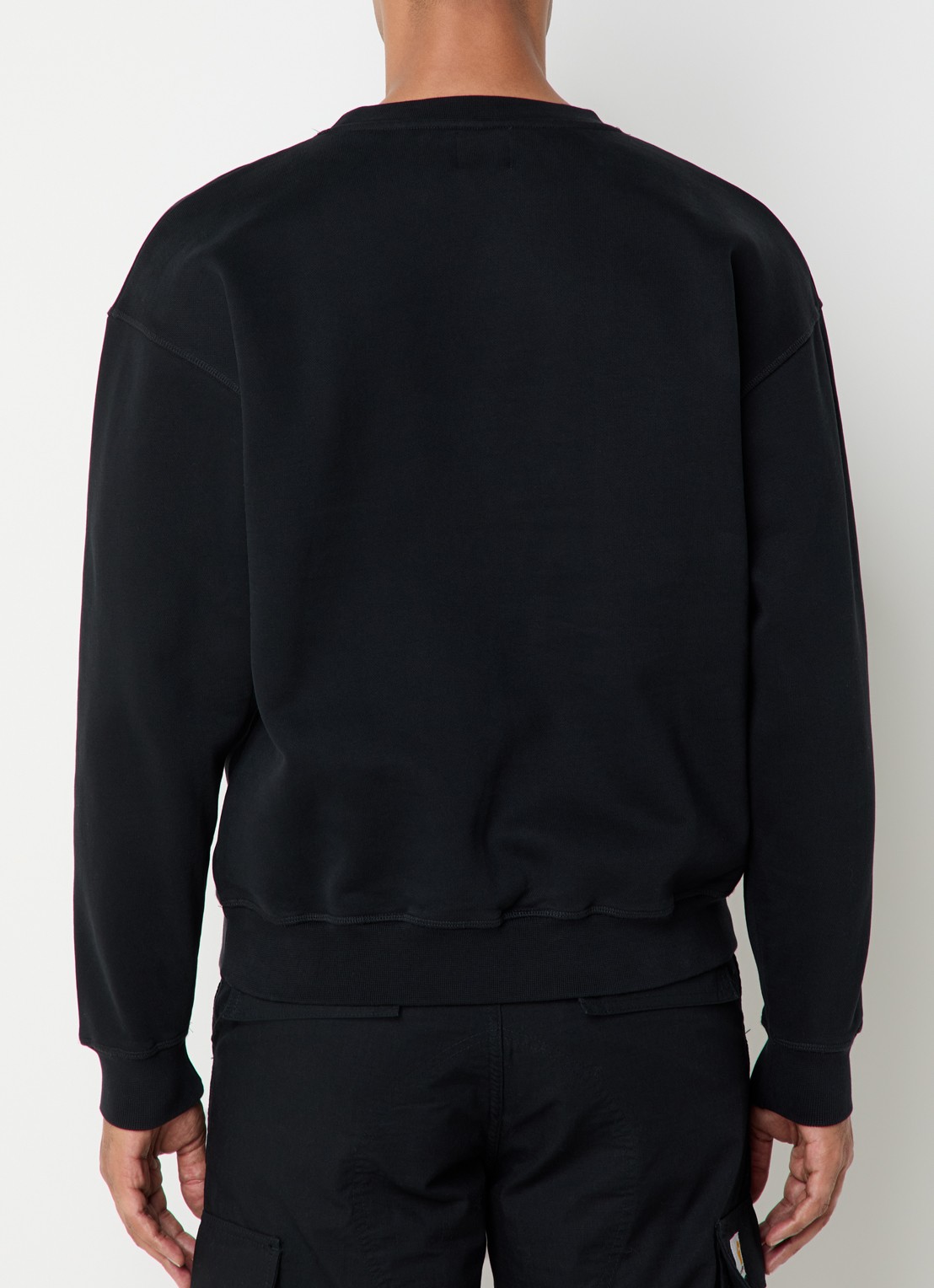 Arte Antwerp Heart sweater met logo - achterkant 3 zwart