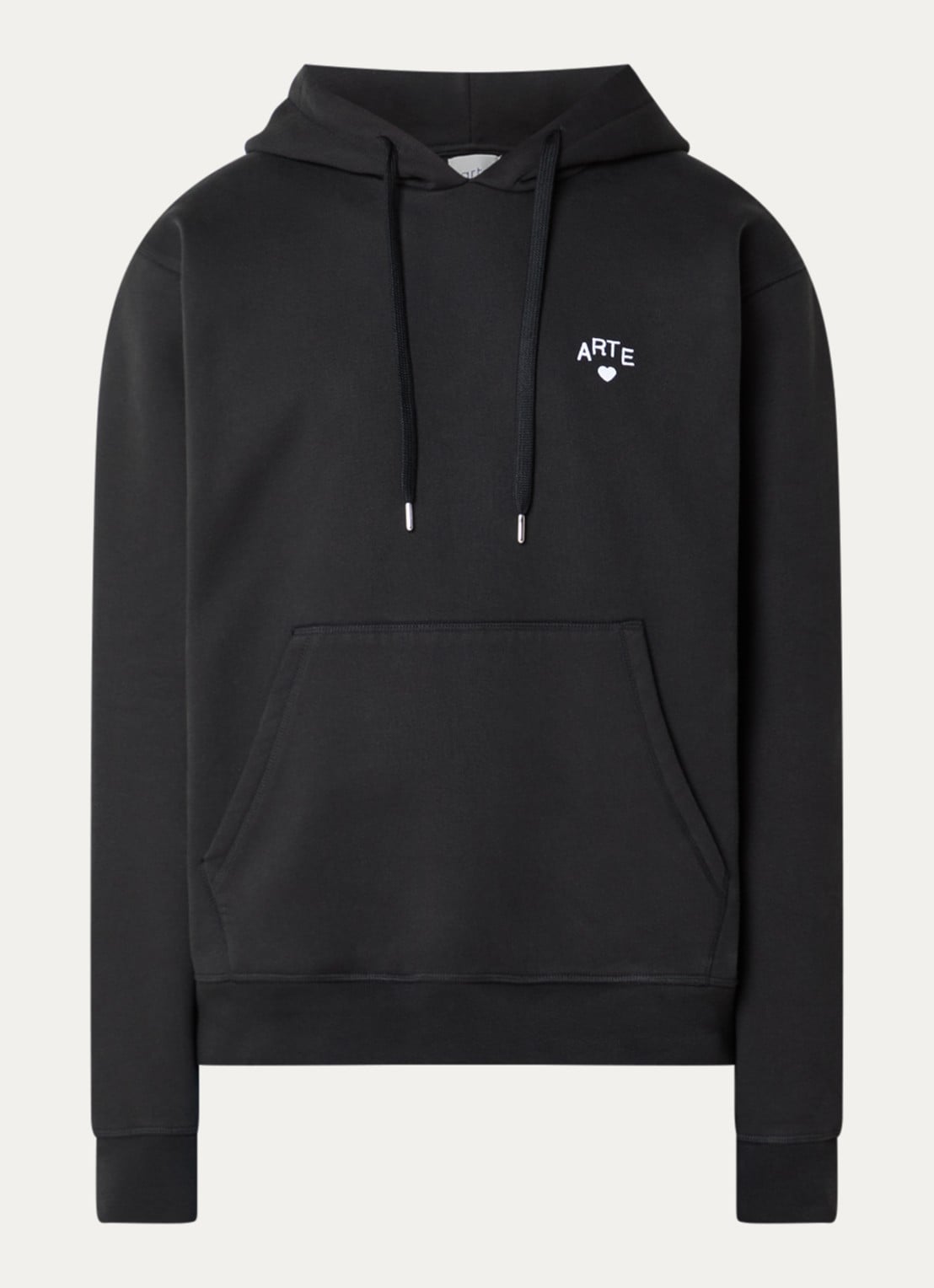 Arte Antwerp Hoodie met logo - voorkant zwart
