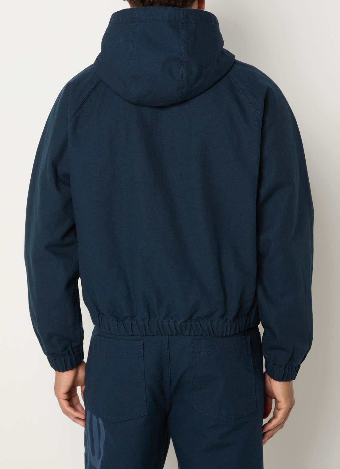 Arte Antwerp Jack met logoprint - achterkant donkerblauw