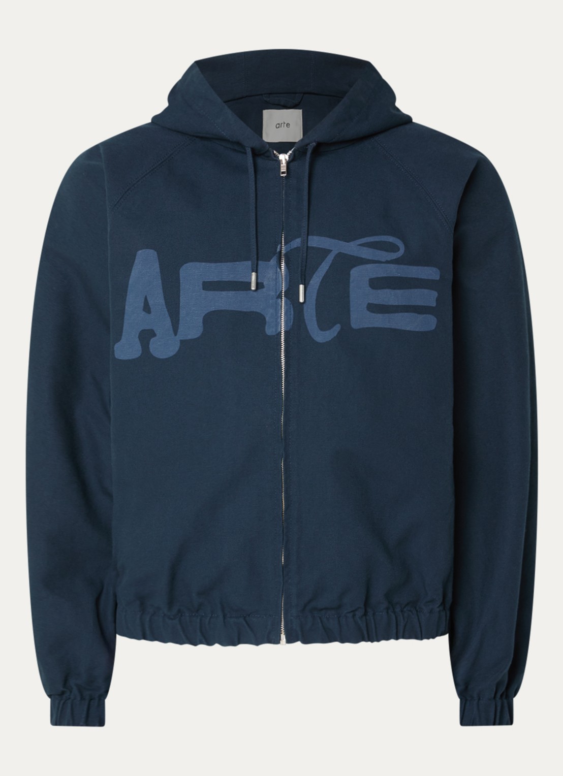 Arte Antwerp Jack met logoprint - voorkant 3 donkerblauw