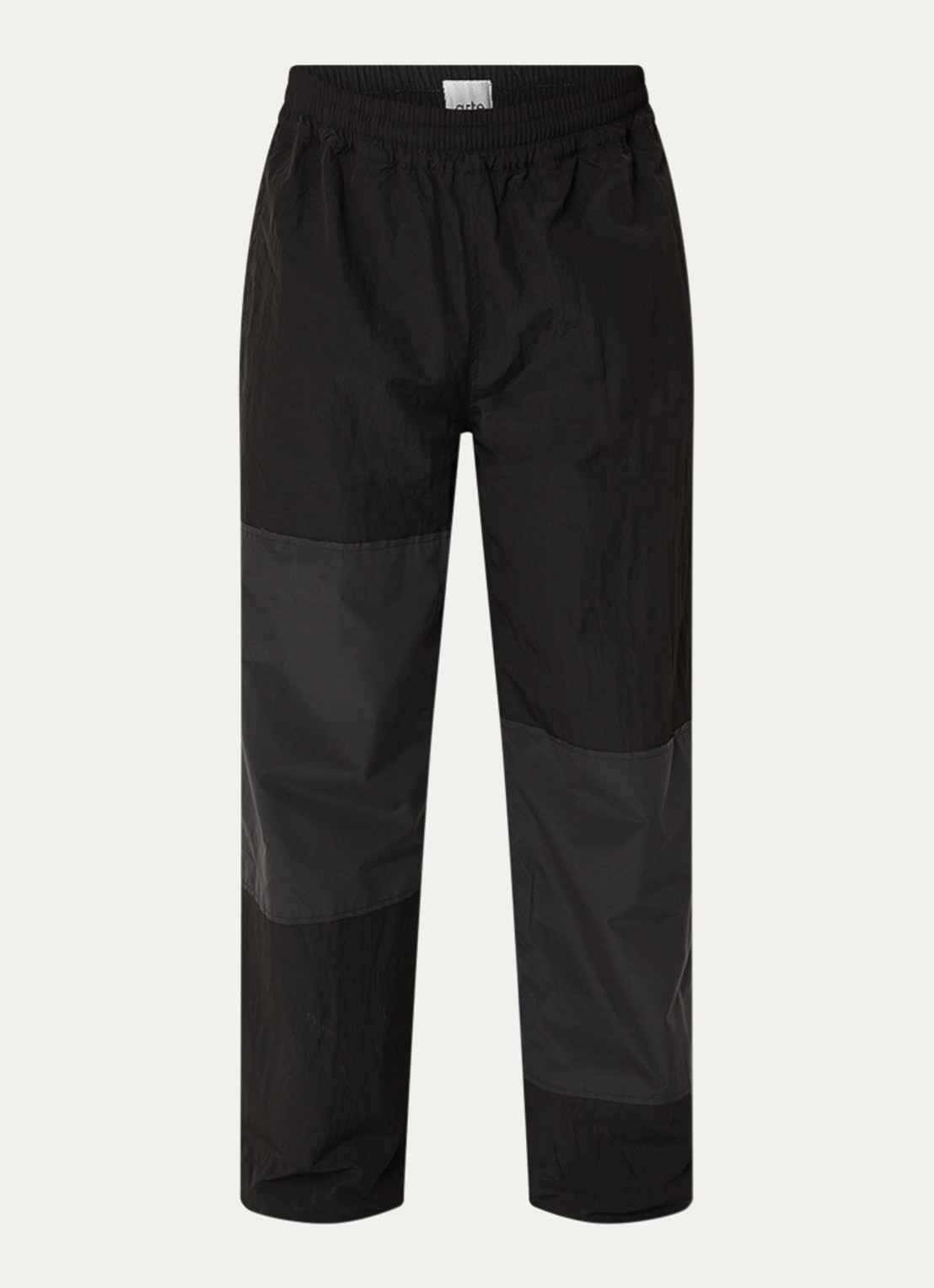 Arte Antwerp Loose fit broek met steekzakken - voorkant 2 zwart