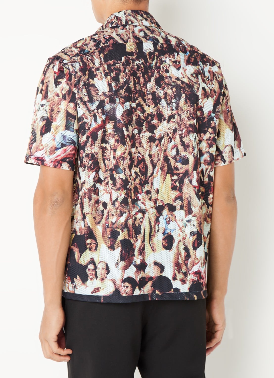 Arte Antwerp Regular fit overhemd met print - achterkant 5 bruin