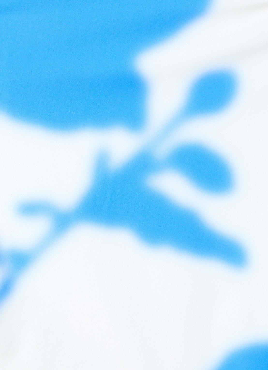 Arte Antwerp Softshell jack met capuchon en print - detail 2 blauw