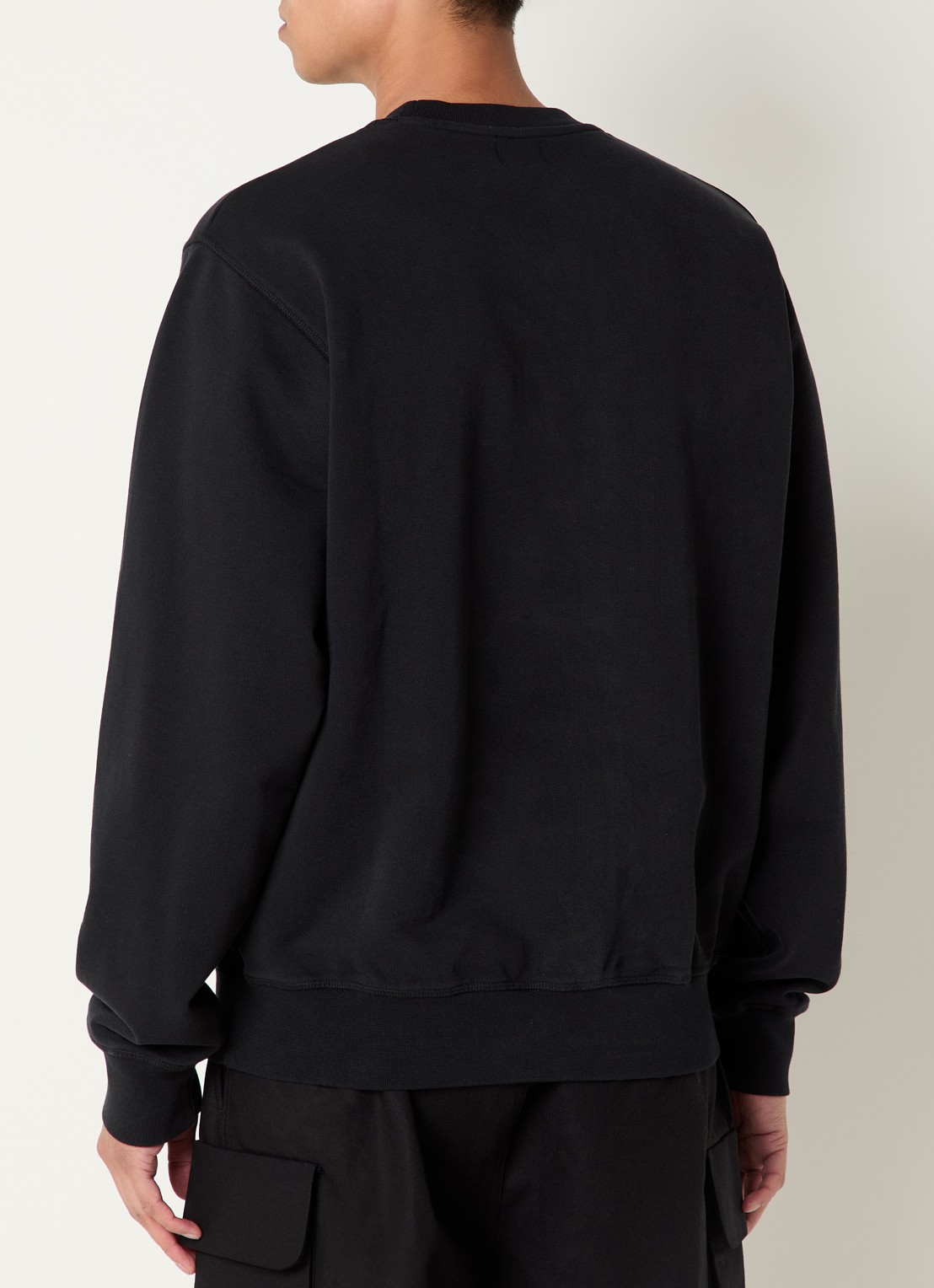 Arte Antwerp Sweater met logoprint - achterkant zwart