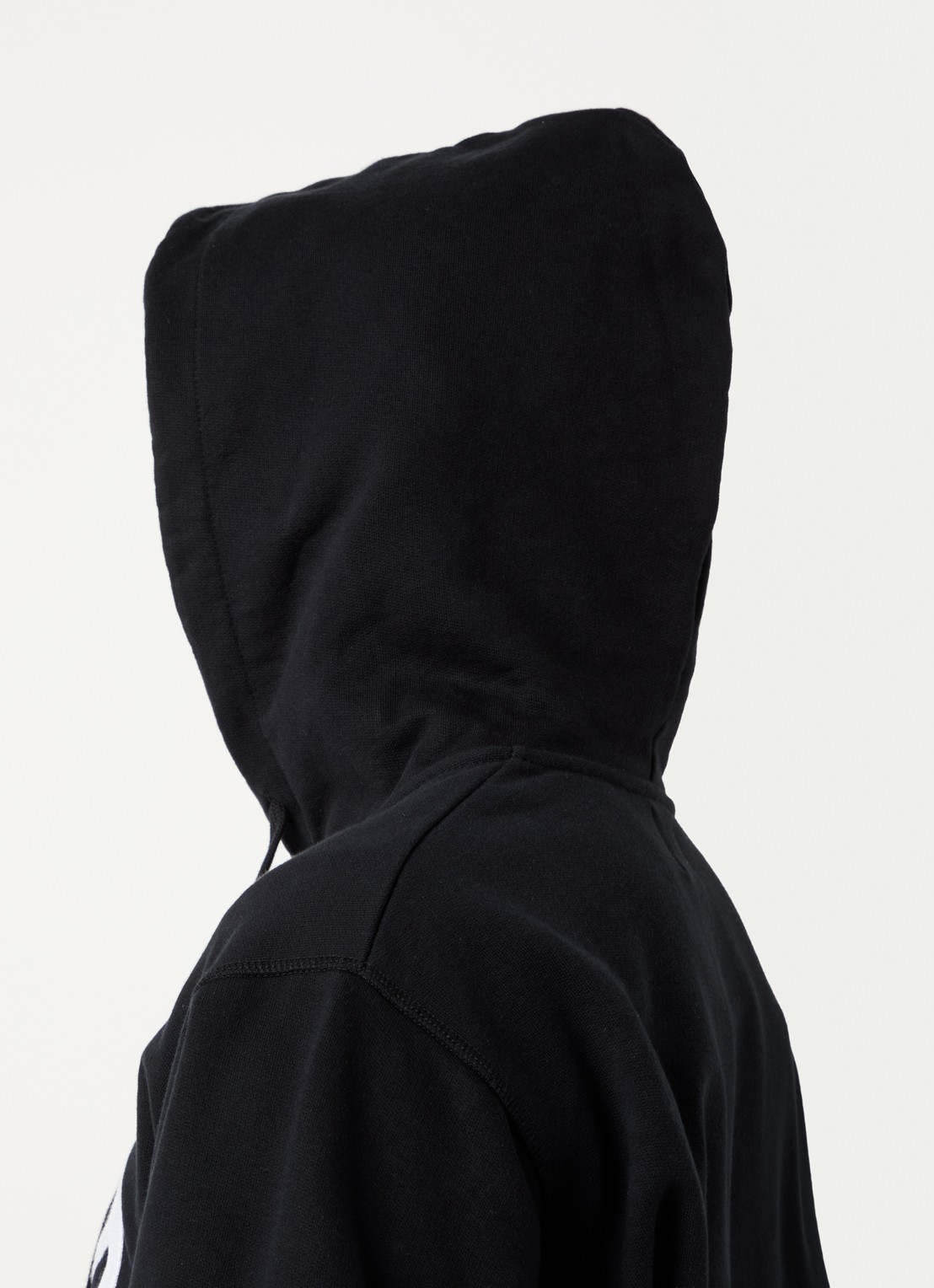 Arte Antwerp Sweatvest met capuchon en steekzakken - detail 2 zwart