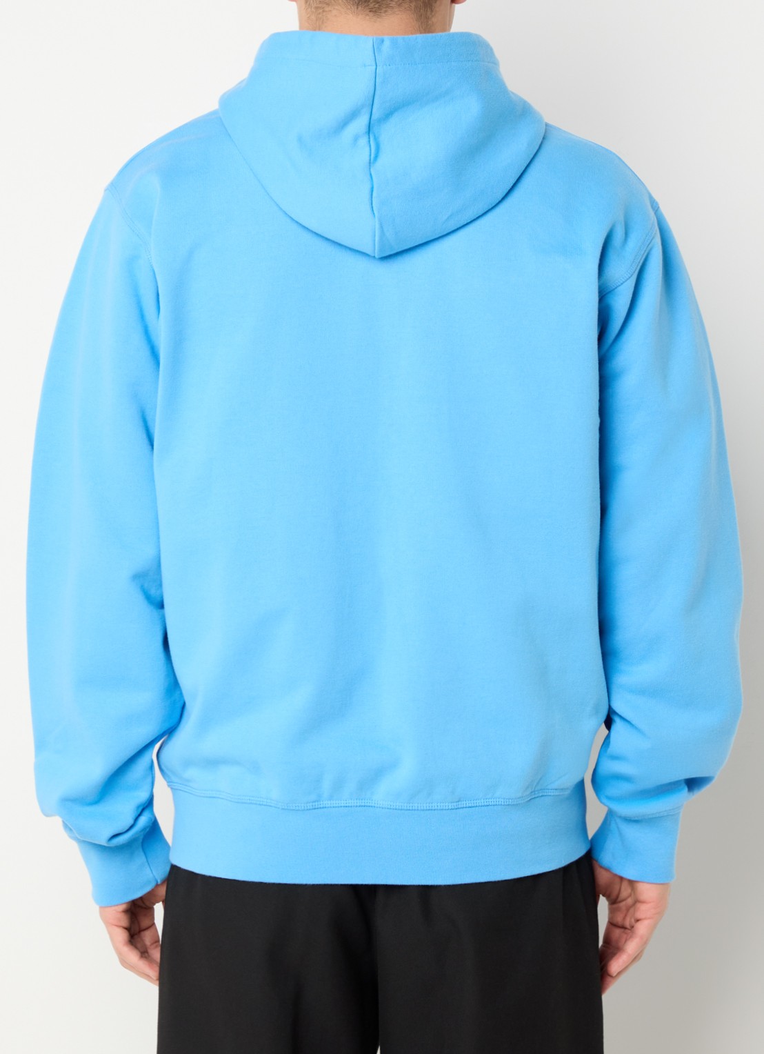 Arte Antwerp Sweatvest met capuchon en steekzakken - achterkant 5 blauwgrijs