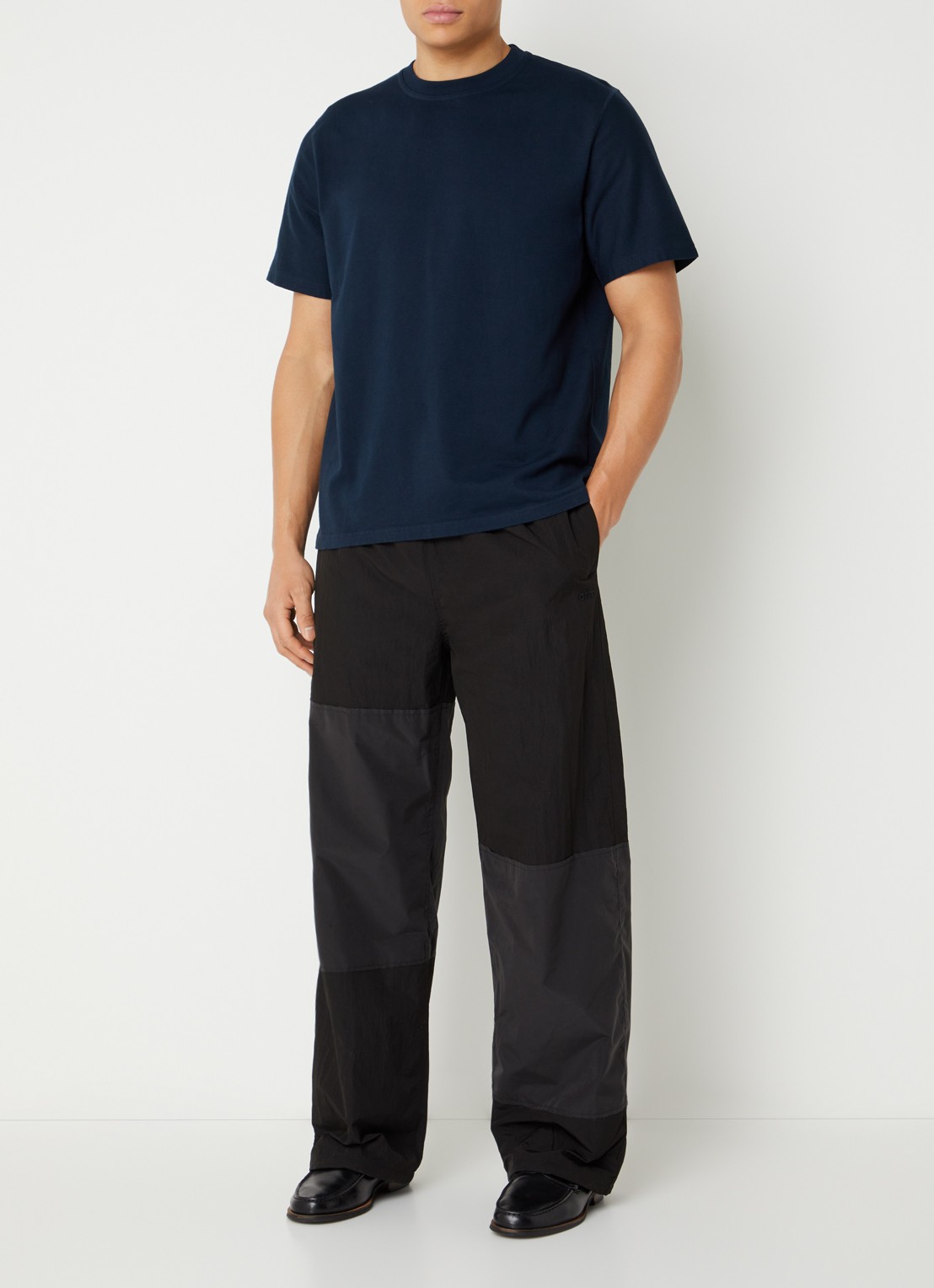Arte Antwerp T-shirt met backprint - voorkant 4 blauw