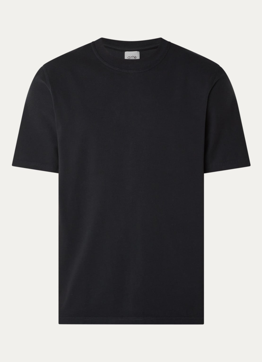 Arte Antwerp T-shirt met backprint - voorkant 2 zwart