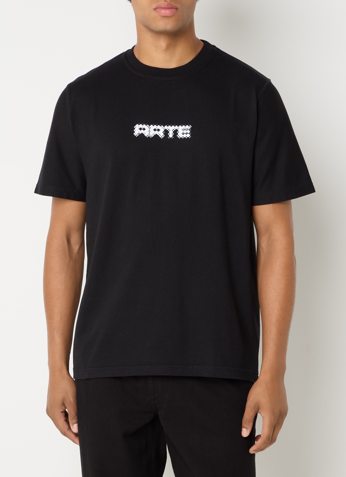 Arte Antwerp T-shirt met logoprint - detail 2 zwart