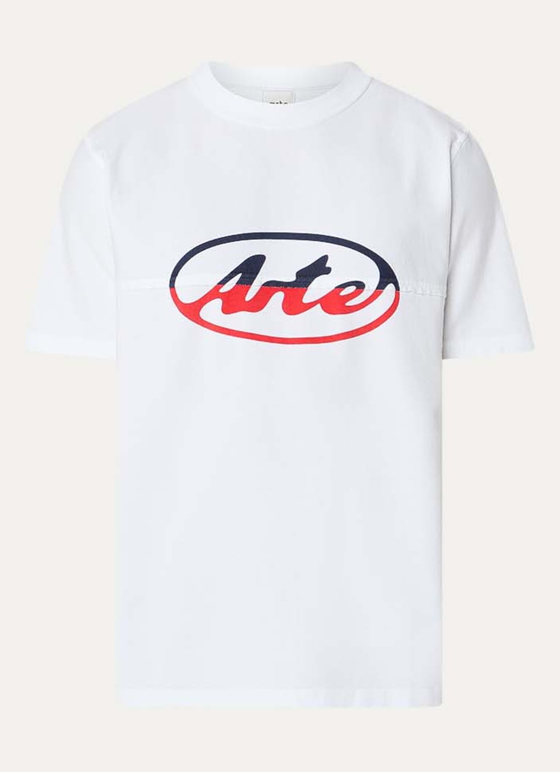 Arte Antwerp T-shirt met logoprint - voorkant 3 wit
