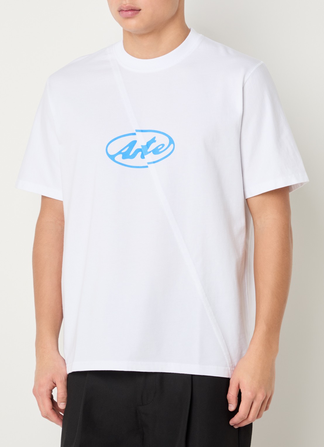 Arte Antwerp T-shirt met logoprint - detail 4 wit