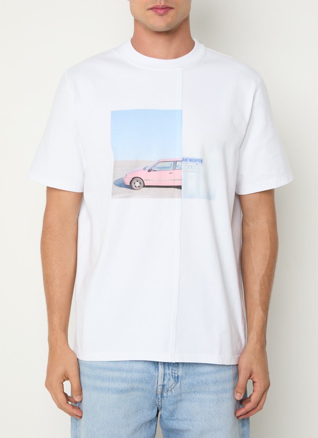 Arte Antwerp T-shirt met print - detail 2 wit