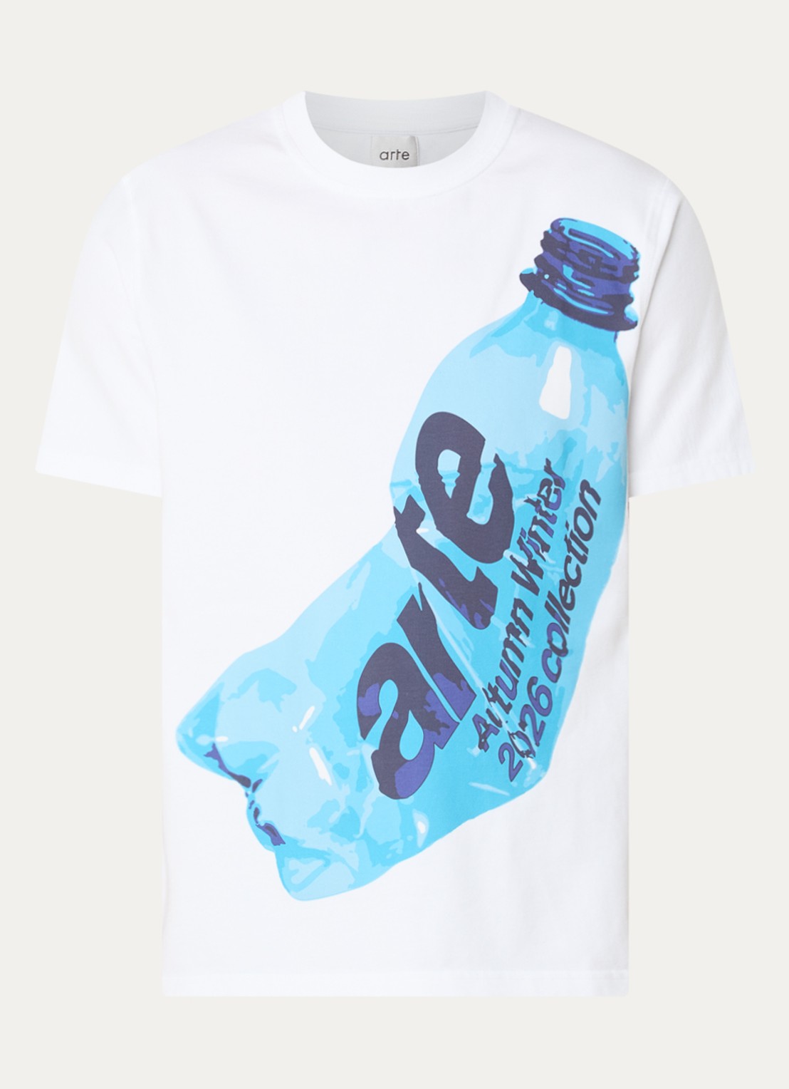 Arte Antwerp T-shirt met print - voorkant wit